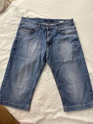 Джинсовые шорты LACARINO JEANS - Мужская модель из плотного денима с — 2