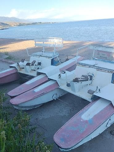 Водный транспорт: Катамараны педальные (водные велосипеды) - Трёхпонтонная схема — 2