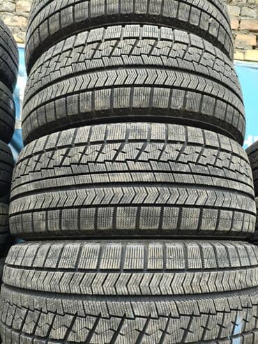 купить бу шины в бишкеке: Шины 215 / 55 / R 17, Зима, Б/у, Комплект, Легковые, Япония, Bridgestone — 1
