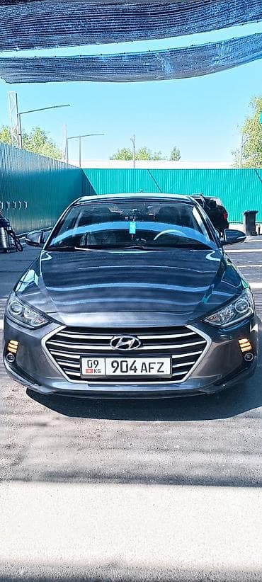машина салон: Hyundai Avante: 2018 г., 1.6 л, Автомат, Бензин, Седан — 1