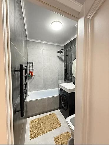75: 1 комната, 45 м², Кок-Жар мкр 106 серия, 1 этаж, Евроремонт — 10