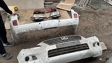 Передние и задние бамперы Lexus LX 570 2008 года светотехника