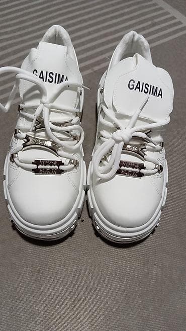 Оксфорды: Кроссовки, 40, Новый, цвет - Белый, Самовывоз, Платная доставка — 1