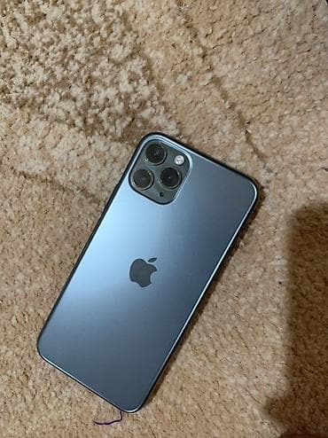 core i3: IPhone 11 Pro, Б/у, 256 ГБ, Matte Midnight Green, 89 % — 2