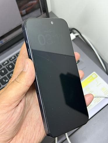 note 5: IPhone 15 Pro Max, Б/у, 256 ГБ, Blue Titanium, Зарядное устройство, Чехол, 100 % — 9