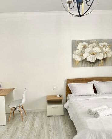 дом на день: 1 бөлмө, Душ кабинасы, Жаздык, жууркан-төшөк каптары, Кондиционер — 2