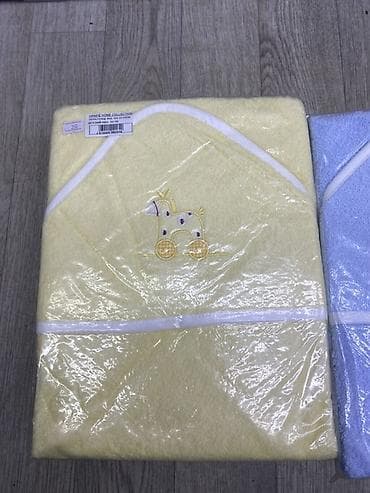 Наматрасники и топперы: Детские махровые полотенца-уголки с вышивкой - Тип: полотенце с — 2