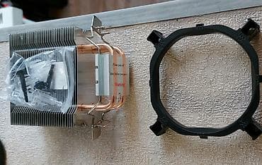 процессор с кулером: Система охлаждения, Б/у, Кулер, Для процессора, Для ПК — 2