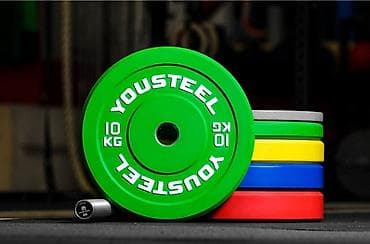 Спорт и отдых: Олимпийские бамперные блины YOUSTEEL - Профессиональное качество — 3
