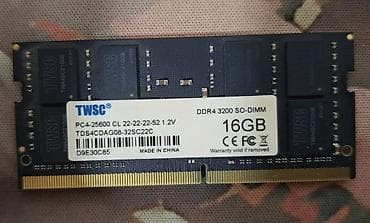16гб оперативки: ​Заголовок: Оперативная память TWSC DDR4 16GB 3200MHz SO-DIMM (для — 1