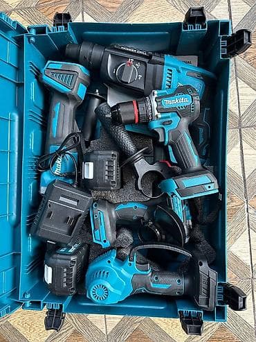 Сушилки: Бензиновый генератор Makita AV6500 - Тип: gasoline generator, запуск — 3