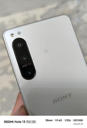 black shark 5: Sony Xperia 5 IV, Б/у, 128 ГБ, цвет - Белый, 1 SIM, 2 SIM, eSIM — 3