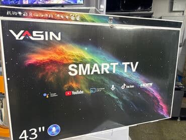 yasin led 32e59ts: 🔥🔥АКЦИЯ ‼️👍🔥 У нас самый низкий цены. Акция!!! Ясин 43 дюм диагонал — 10