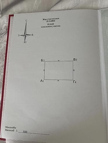 пш метр: 6 соток, Курулуш, Кызыл китеп — 1