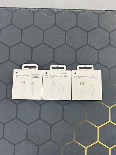 Техника жана электроника: Оригинальные аксессуары Apple: 1) Кабель Apple USB‑C to Lightning (1 — 4