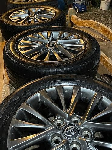 Шины и диски: Колеса в сборе 215 / 60 / R 16, Лето, Б/у, Комплект, Легковые, Литые, отверстий - 5 — 3