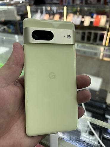 google pixel 9a: Google Pixel 7, цвет - Желтый, eSIM — 1