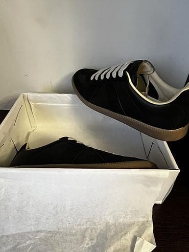 nike react: Мужские кроссовки, 43, Maison Martin Margiela, Новый, цвет - Черный, Самовывоз, Платная доставка — 2