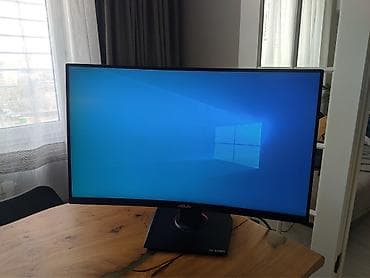 xiaomi mi notebook: Монитор, Asus, Б/у, 31" - 32" — 1