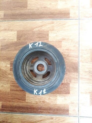 Nissan March 2003 K12 шкив коленвала, Ниссан Марч 2003 К12 шкив