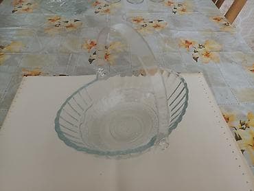 продаю разное: Продаю посуду, разное: ваза для фруктов bohemia чехословакия — 5