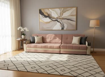 мягкая мебель для гостинной фото и цены: Модульный диван, Б/у — 1