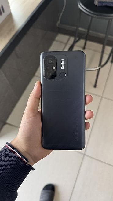 galaxy s 7: Redmi, Redmi 12C, Б/у, цвет - Черный — 1