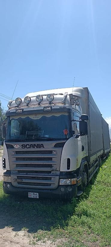 range over: Тягач, Scania, Тентованный — 10