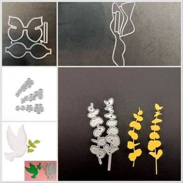 Трафареты, высечка для DIY, штамп для цветов, трафарет, нож, сделай