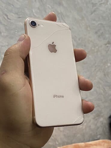 mi tablet: IPhone 8, Колдонулган, Rose Gold, 95 % — 5
