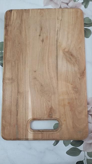 Кухонная доска для на резки продуктов. ручная работа, материал орех