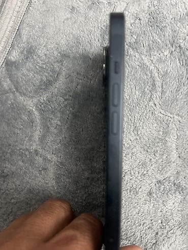 strange things: IPhone 13, Б/у, 128 ГБ, Black Titanium, 87 % — 2