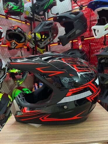 мяч для художественной: Кроссовый,Эндуро Мото ШЛЕМфул фейс+ 3 ПОДАРКИ — 1