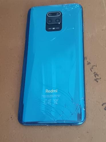 Redmi, Redmi Note 9 Pro, Колдонулган, 128 ГБ, түсү - Көк, 2 SIM