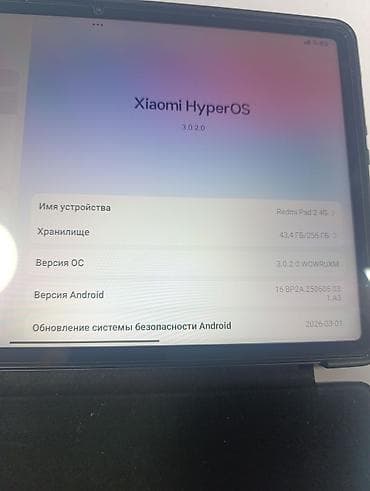 списанные техники apple: Планшет, Redmi, память 256 ГБ, 10" - 11", 4G (LTE), Б/у, Классический цвет - Черный — 3