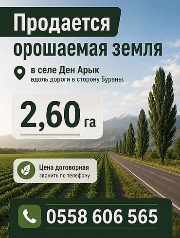Недвижимость: 260 соток, Для сельского хозяйства — 1