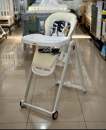 foldable table: Стульчик для кормления, Новый, Другой бренд, Пластик, Другой вид, цвет - Белый, Самовывоз, Платная доставка — 1