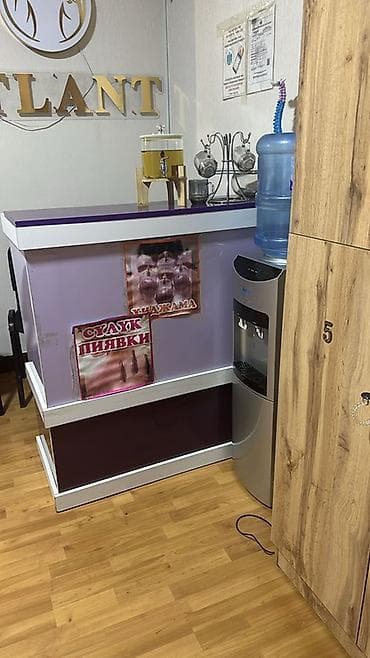 Ресепшен-стойка и тумбочка для салона/клиники/офиса - Компактная — 1