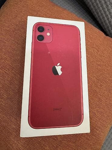 айфон хр: IPhone 11, Б/у, 128 ГБ, Красный, Коробка, 71 % — 2