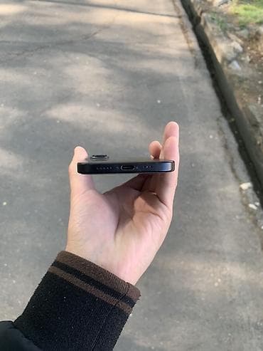 poko x5pro: IPhone 16, 128 ГБ, Черный, Защитное стекло, Чехол, Коробка, 91 % — 2