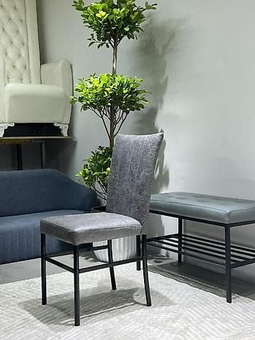 гостивой стол: Стул для зала, Новый, Железо — 9