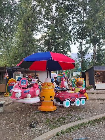 кок ой: Надувной детский парк + карусель для аттракциона - Яркий тематический — 3