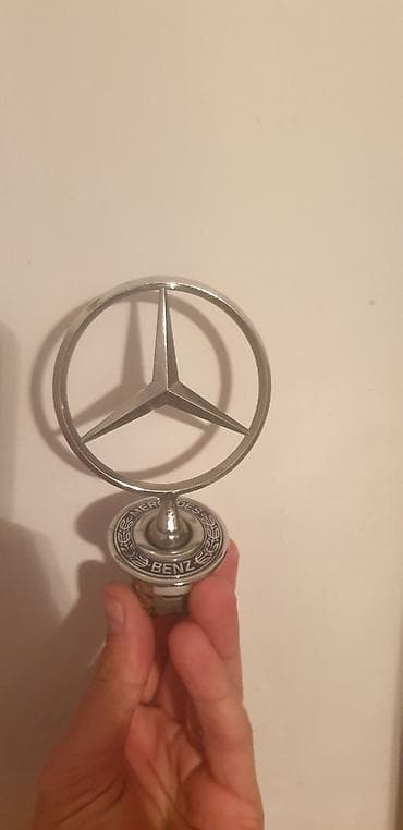 Салон үчүн аксессуарлар: Значок на капот, на мерседес. Оригинал с Японии! — 1
