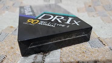музыкальный: Аудиокассета FUJI DR-Ix 90, новая. - Тип ленты: IEC I / Type I — 8
