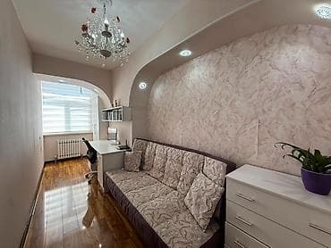 седьмое небо: 3 комнаты, 77 м², Элитка, 7 мкр Элитка, 2 этаж, Евроремонт — 7