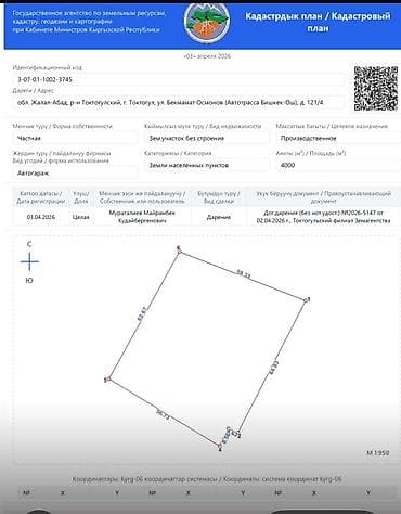 деловой токмок: 40 соток Для бизнеса, Водопровод, Электричество — 2