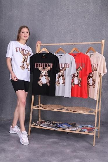 nike tech flecee: Футболка, Оверсайз, Турция, Хлопок, Новый, L — 3