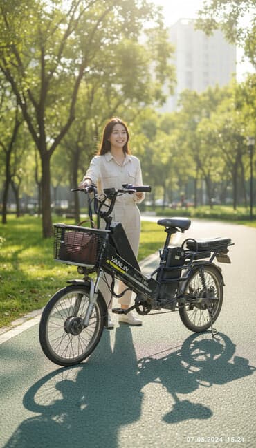 ремонт электро велосипедов: Электровелосипед, Б/у — 1