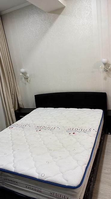 third edition solutions: Спальный гарнитур, Двуспальная кровать, Дерево, цвет - Черный — 2