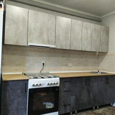 ламинированные столешницы для кухни цена: Ашкана гарнитуру, Жаңы, түсү - Ак, ДСП, Акысыз жеткирүү — 23